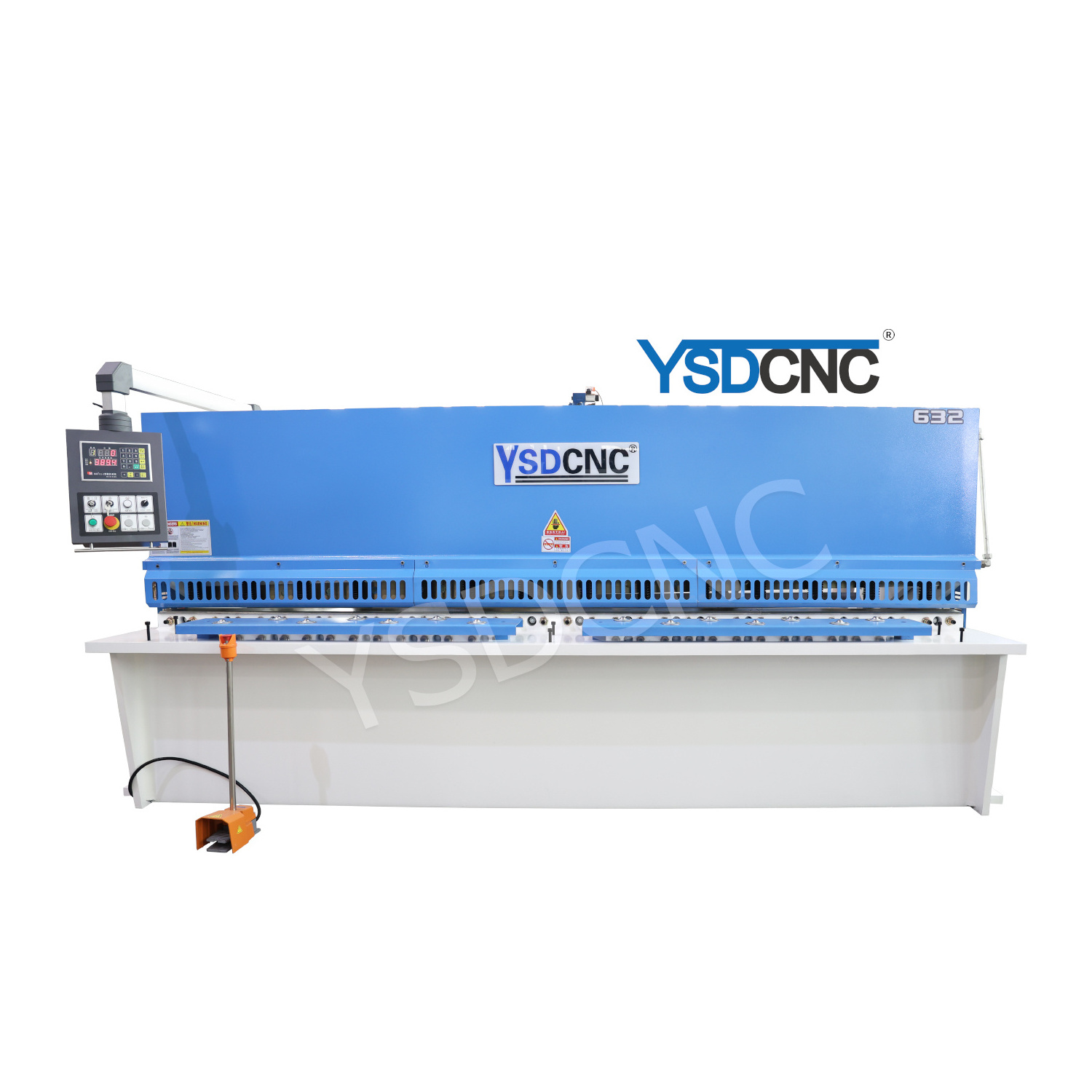 Qc12y Swing Beam Qc11k Metal Plate Dac360t 10*2500 16*3200 Cnc Hydraulic Shearing Machine