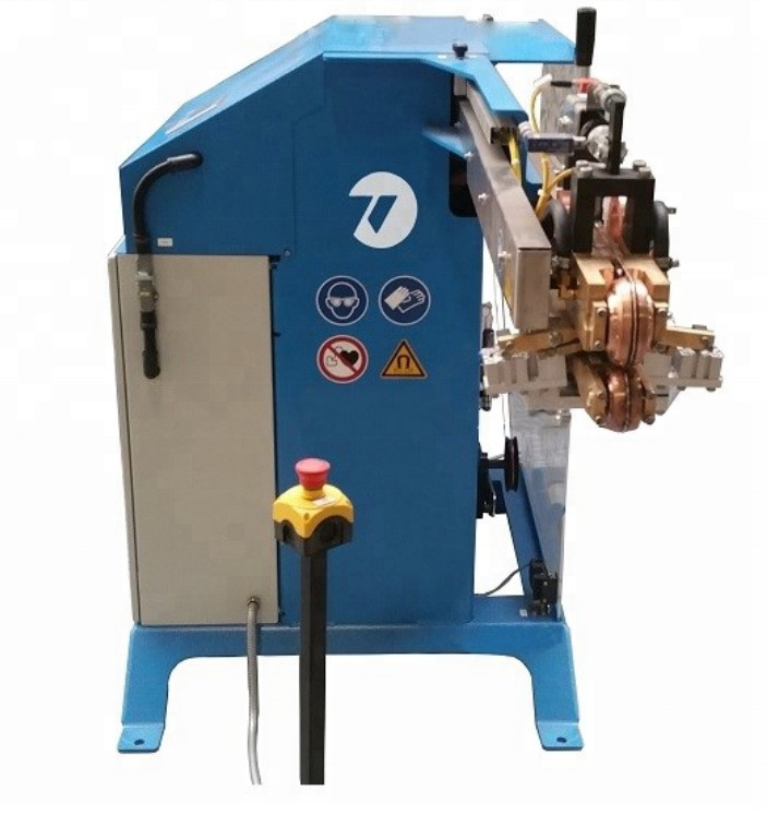 Stainless steel circular duct pipe air straight seam  welding Stitch Welder machine