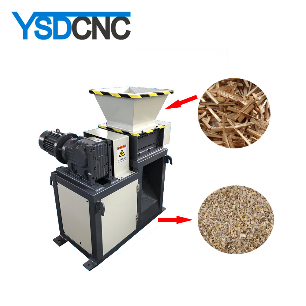 Good Price Industrial Waste Plastic Cardboard Carton Paper Cores Shredder Crusher for Sale