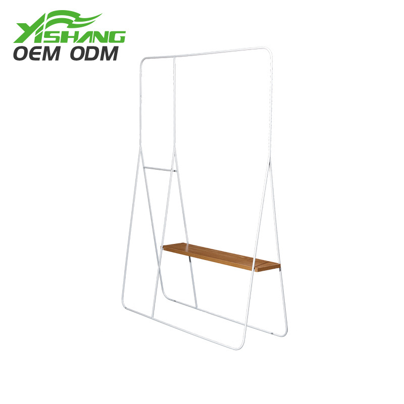 Wholesale Modern Design Metal Garment Store Clothing Display Rack for bedroom