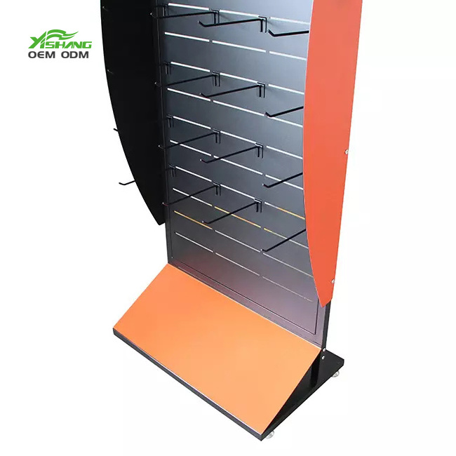 Custom Commercial Exhibition Metal Retail Store Display Shelves Standee Display Stand Display Racks