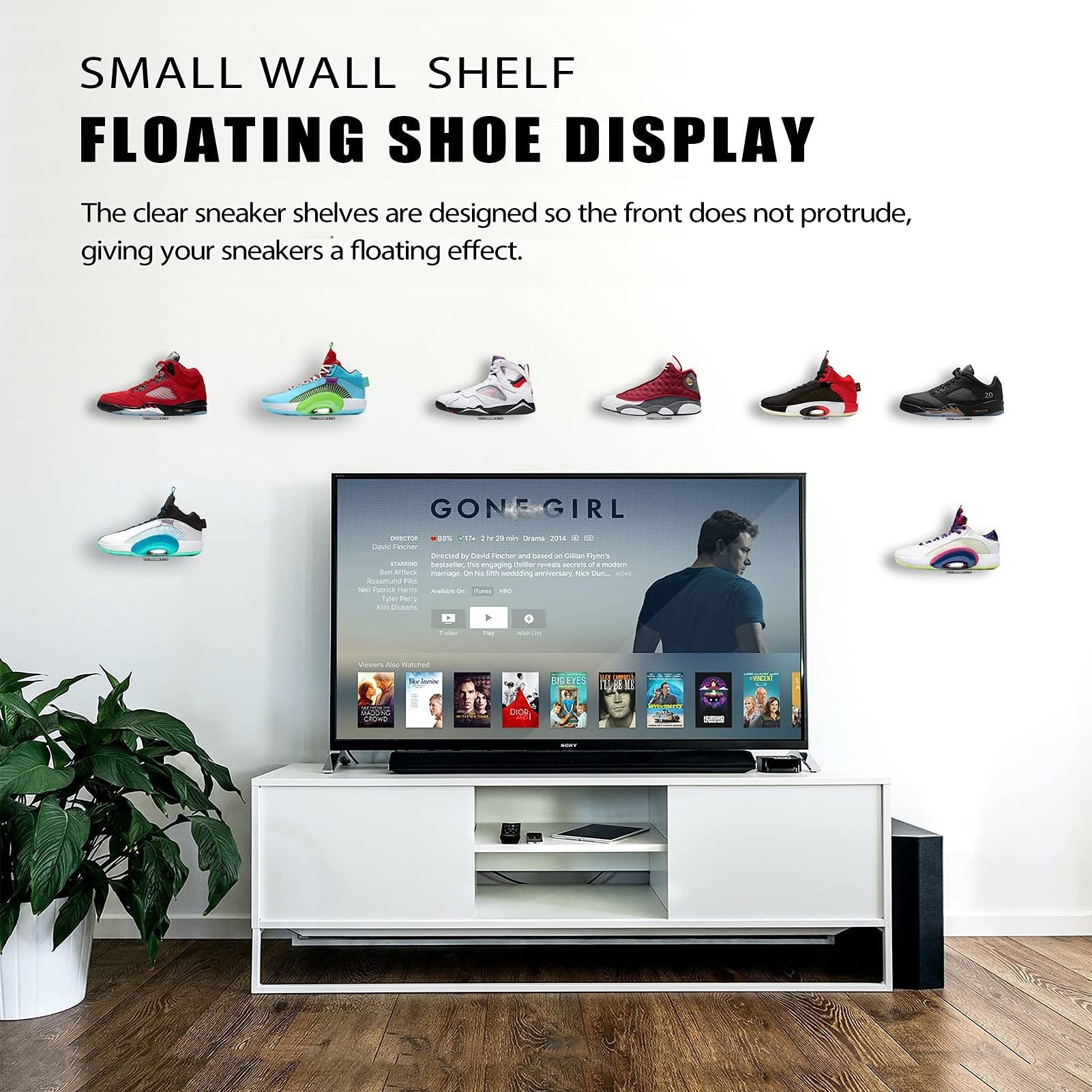 Floating Shoe Display For Wall For Levitating Shoe Display Stand Sneaker Levitation Display Shoe Wall Shelf