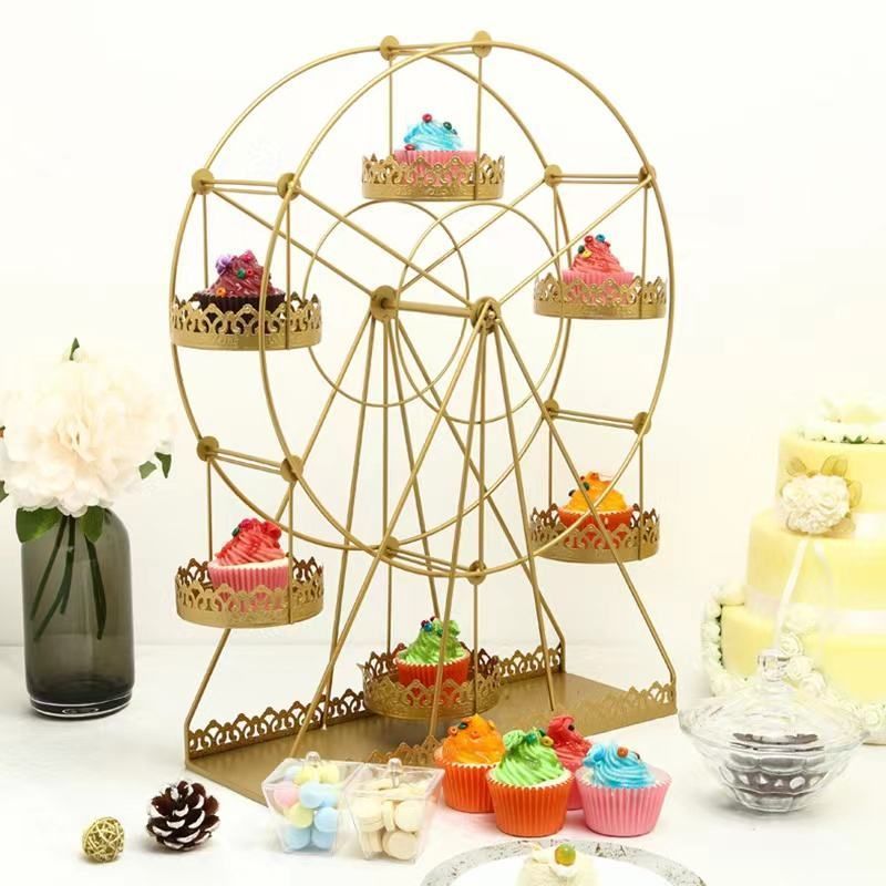 Dessert stand display stand wedding decorations dessert pastry tray wedding ferris wheel cake stand