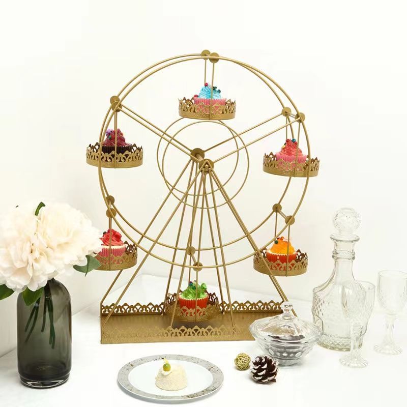 Dessert stand display stand wedding decorations dessert pastry tray wedding ferris wheel cake stand