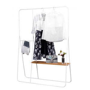 Wholesale Modern Design Metal Garment Store Clothing Display Rack for bedroom