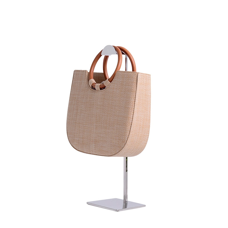 Retail Bags Store Design Fixture Metal Women Purse Hanging Rack Handbag Display Holder Stand