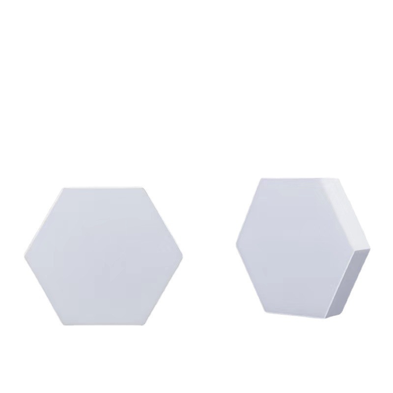 Bedroom decorative led wall light smart wifi alexa music sync led night light touch sensitive led hexagon light