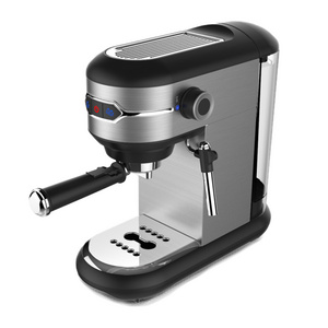 Cafe Shop Mocha Cappuccino Latte Multi Compatibility Semi Automatic Espresso Coffee Machine With Hot Steam Milk Frother