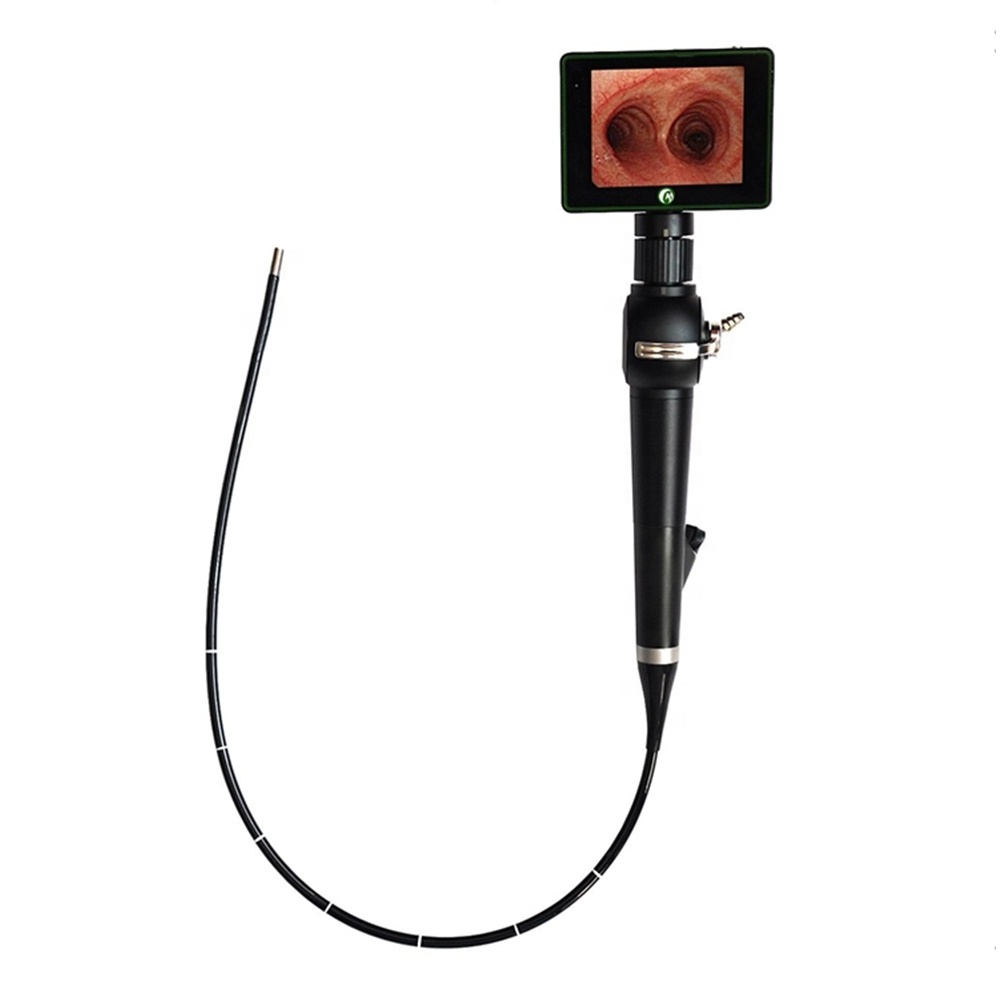 Digital fiber optic video anesthesie intubation laryngoscope flexible reusable surgical operation anestesia endoscope