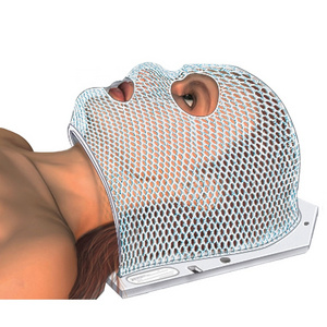 Custom-made Thermoplastic Radiation Mask For Patient Head Neck Shoulder Positioning and Fixation During Radiation Treatment