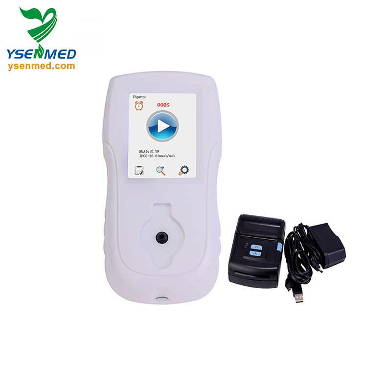 Ysenmed YSTE810 Portable HbA1c analyzer Hemoglobin analyzer glycated hemoglobin hba1c analyzer