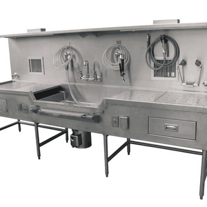 Factory direct supply  stainless steel anatomy table  dissection table with cheap price for mortuary use