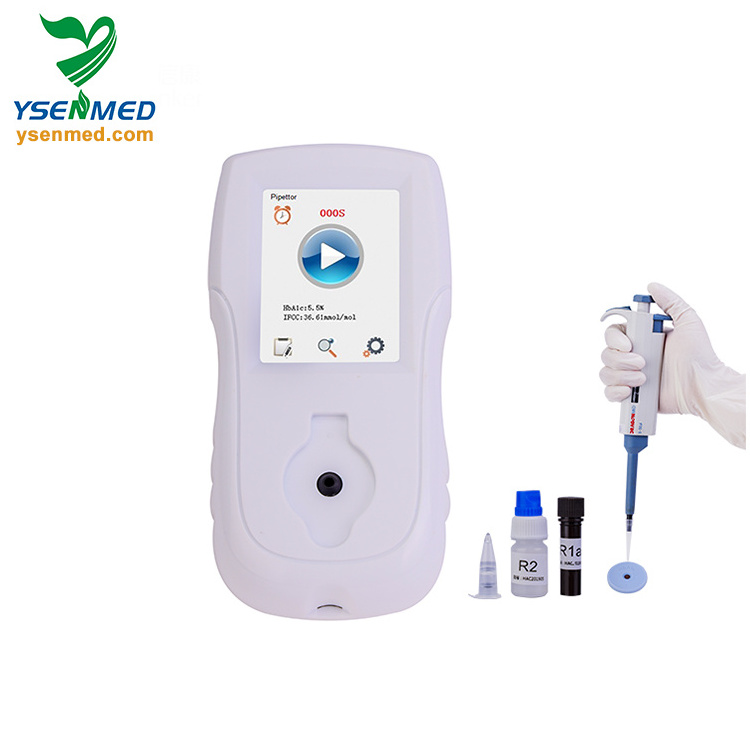 Ysenmed YSTE810 Portable HbA1c analyzer Hemoglobin analyzer glycated hemoglobin hba1c analyzer