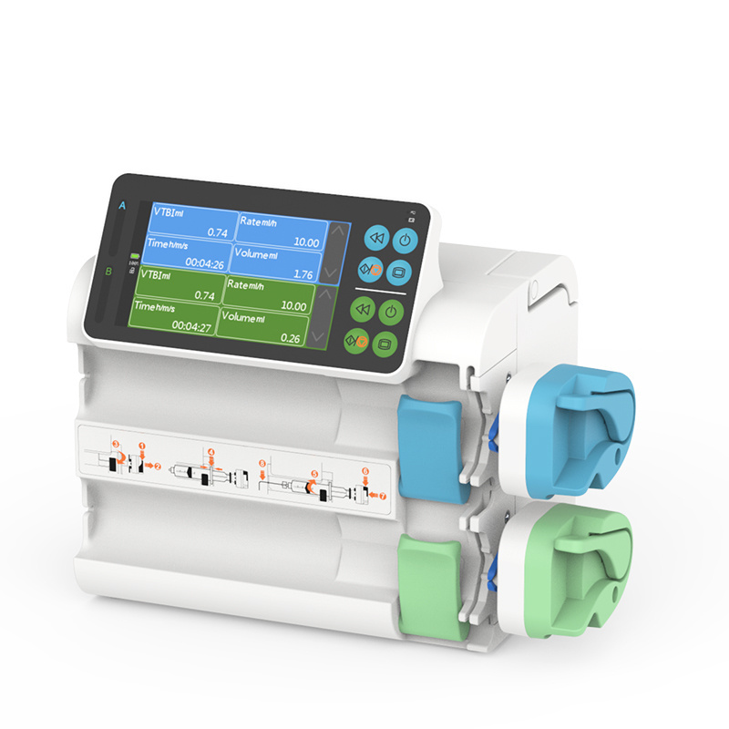 YSENMED YSZS-S5D medical dual channel syringe pump