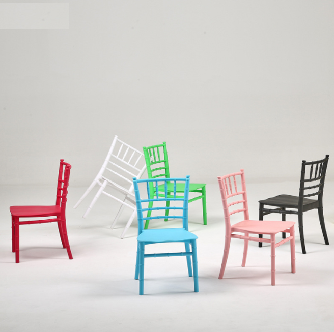 Factory Wholesale colorful stackable kids plastic bamboo chairs student learning chairs outdoor banquet chairs