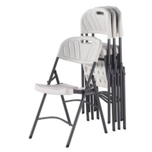 Outdoor plastic folding chair portable blow molding back chair banquet wedding chair