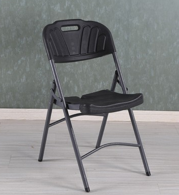 Outdoor plastic folding chair portable blow molding back chair banquet wedding chair