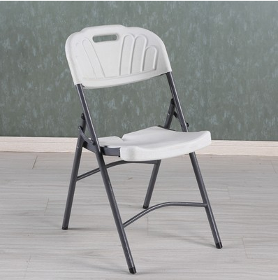 Outdoor plastic folding chair portable blow molding back chair banquet wedding chair