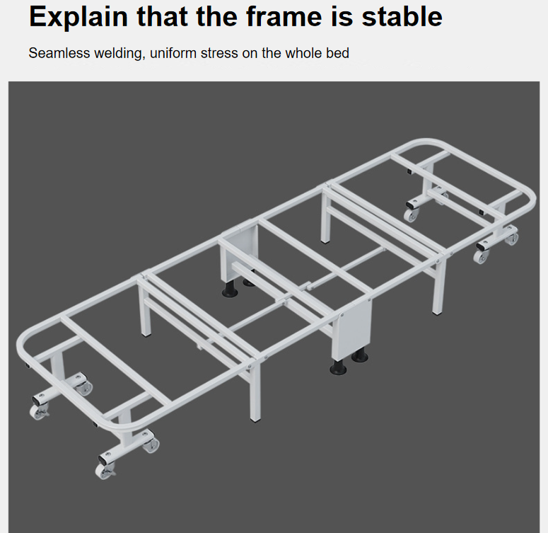 Wholesale simple metal bed dormitory office lunch break bed portable movable folding bed