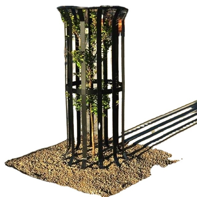 Cheap Powder coated metal tree guard