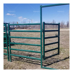 high quality heavy duty china galvanized portable metal horse cattle sheep goat corral yard fence panel for livestock