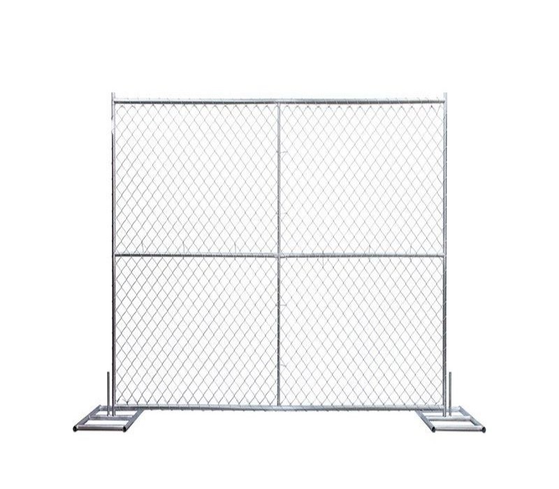 temporary chain link fence outdoor removable fence