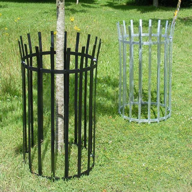 Cheap Powder coated metal tree guard