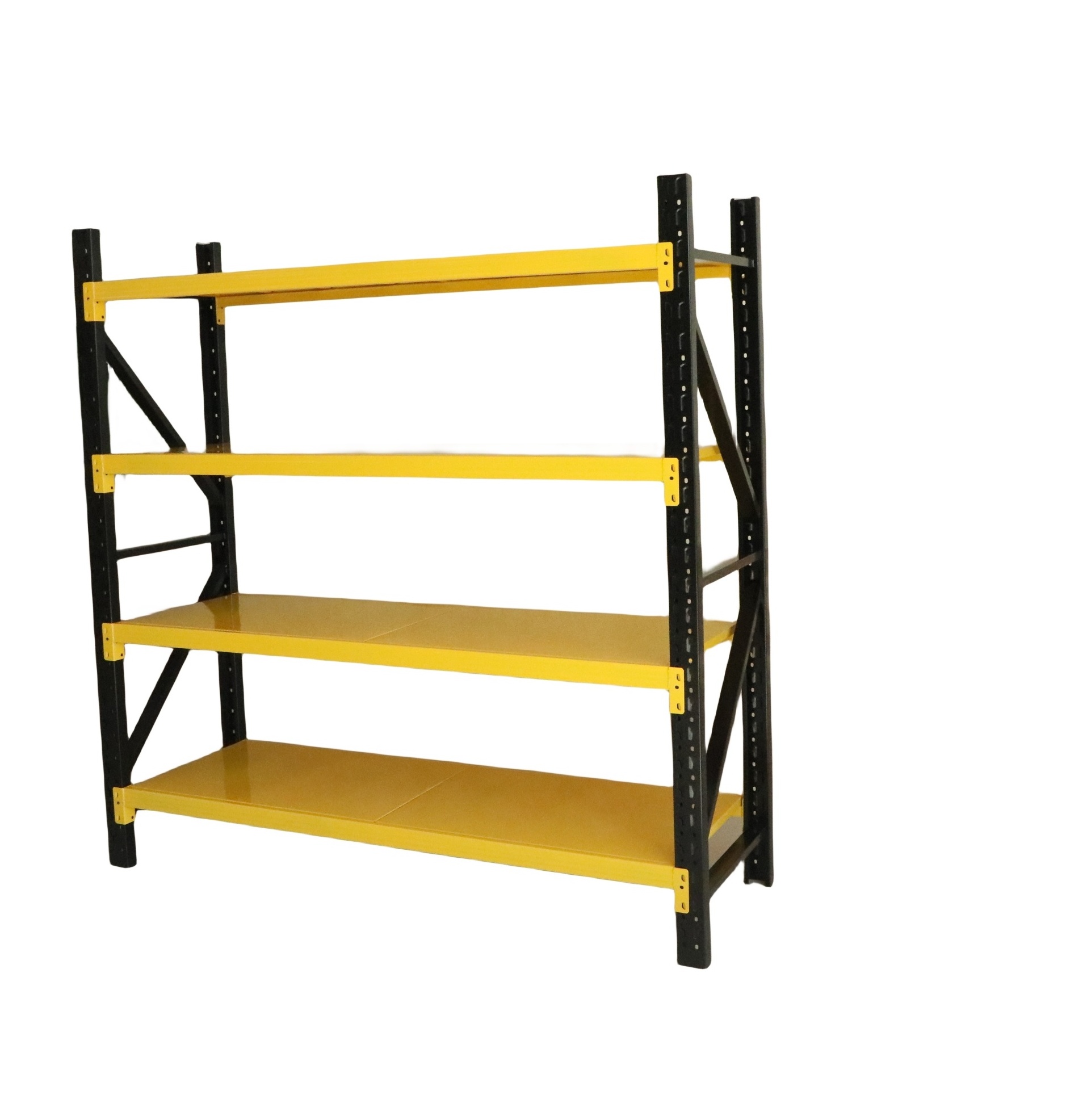 Customized 4 Tier Metal Shelving Unit Storage Racking Steel Rack Shelves