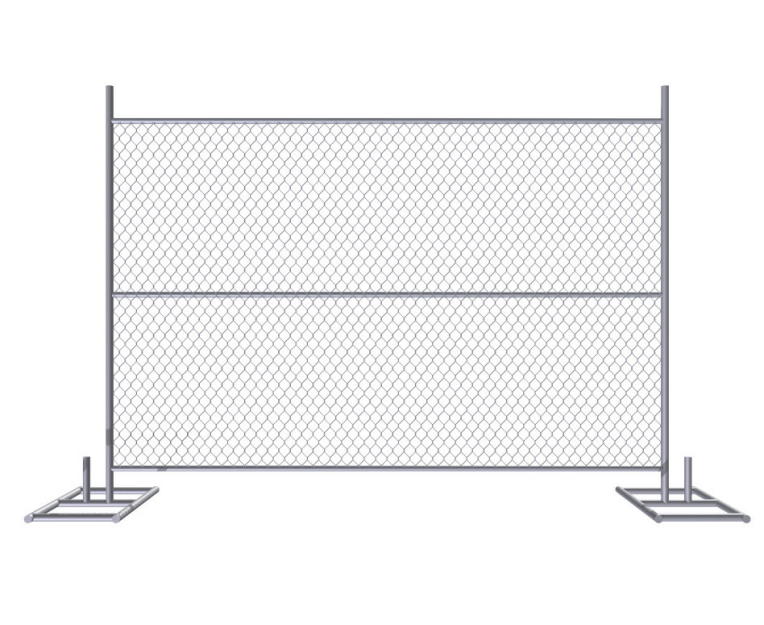 temporary chain link fence outdoor removable fence