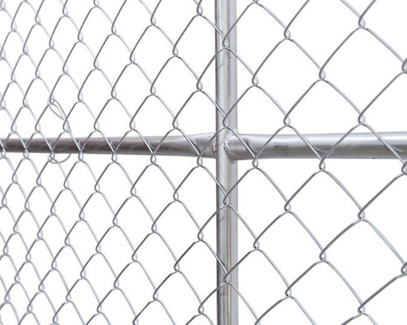 50ft Black vinyl cyclone fencing chain link fence for sale