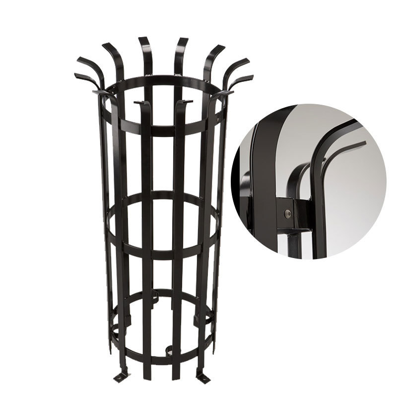 Cheap Powder coated metal tree guard 1.2m/1.5m/1.8m for tree protection