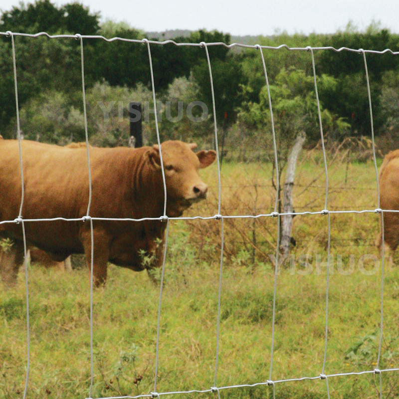 High tensile cheap galvanized veldspan field fence/farm fence hog farm fence wire for livestock