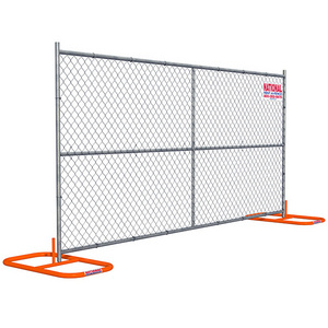 temporary chain link fence outdoor removable fence