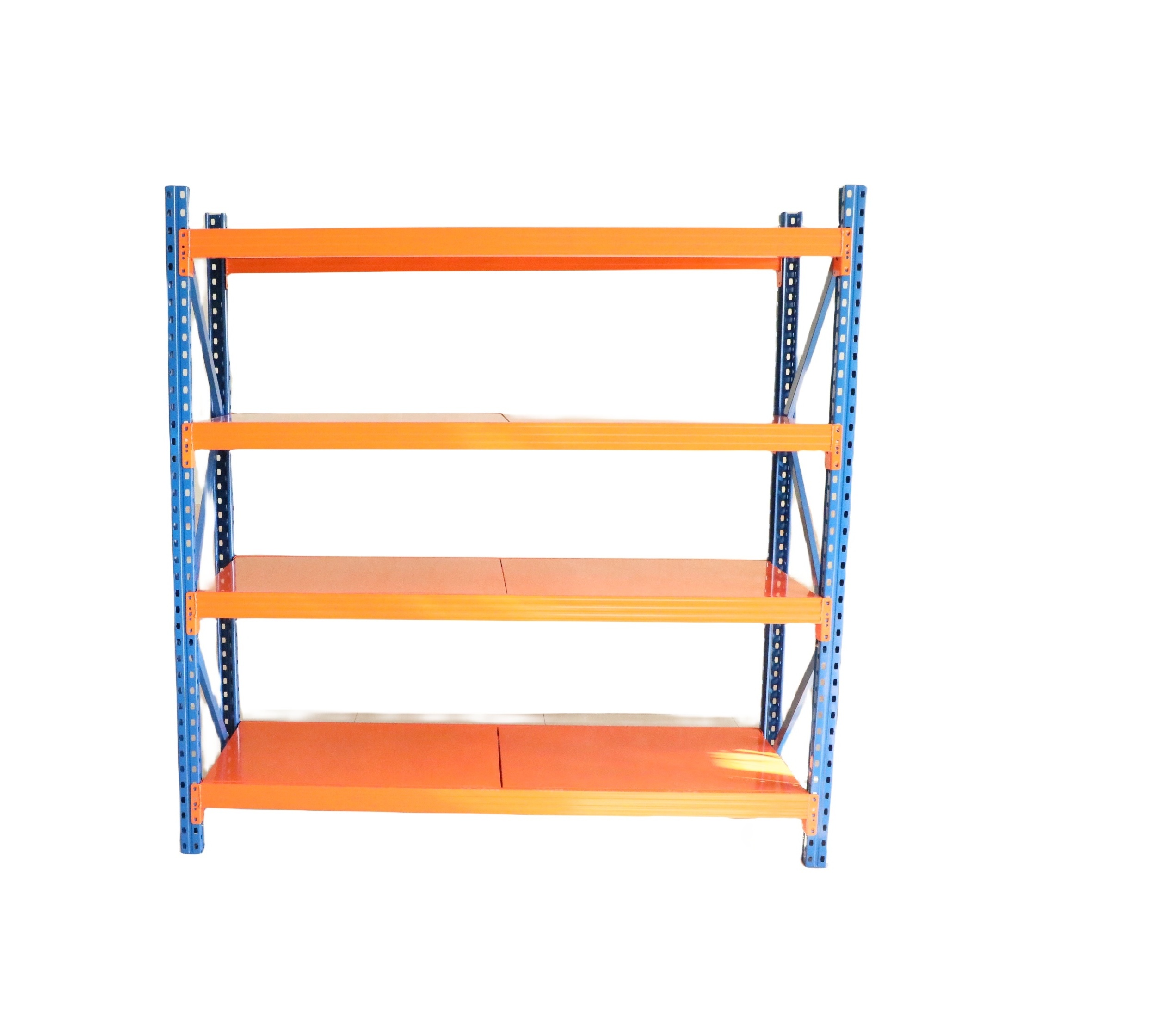 Custom Heavy Duty Shelving 1000-5000Kg layer Garage 4 Tier Warehouse Storage Metal Stacking Shelf