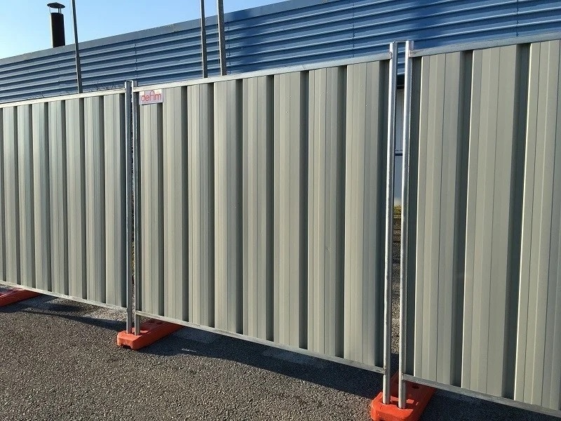 Hot selling customized industrial construction site hoarding protection fence wall