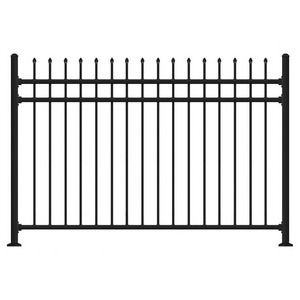 Fencing trellis gates wholesale modern wrought iron picket fence ornamental fence