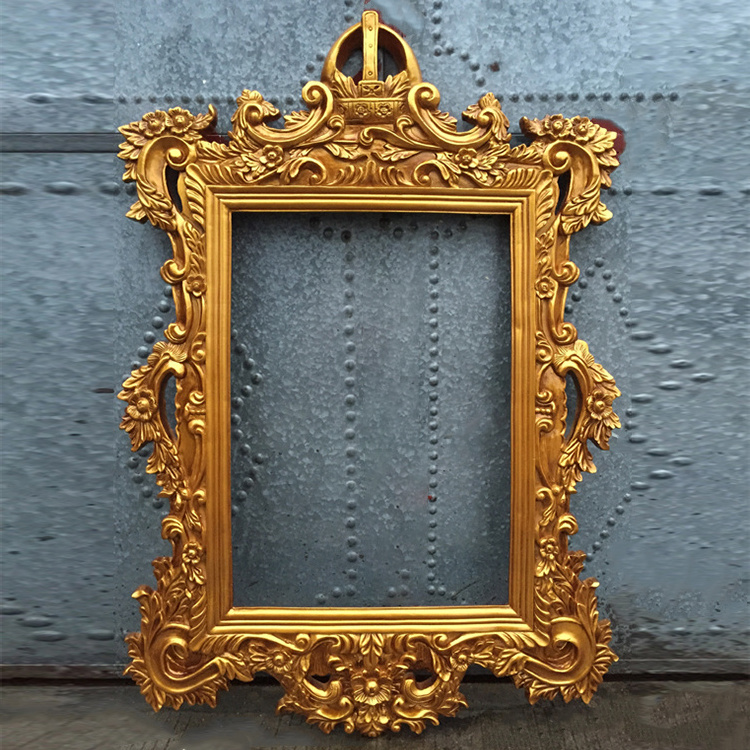 Antique Mirror Frame Baroque Style Ornate Large Picture Frames for Paintings