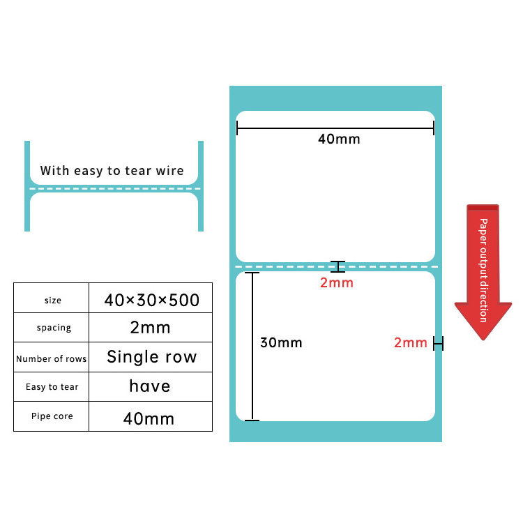 Custom Colour Labels 100 X 150 A6 Barcode Sticker Paper Direct Roll 4 X 6 Thermal Label