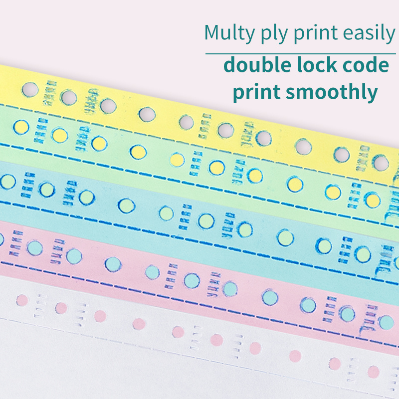 Ncr 2 Ply Instant Ncr Receipt Book Carbonless Computer Continuous Paper in Sheets