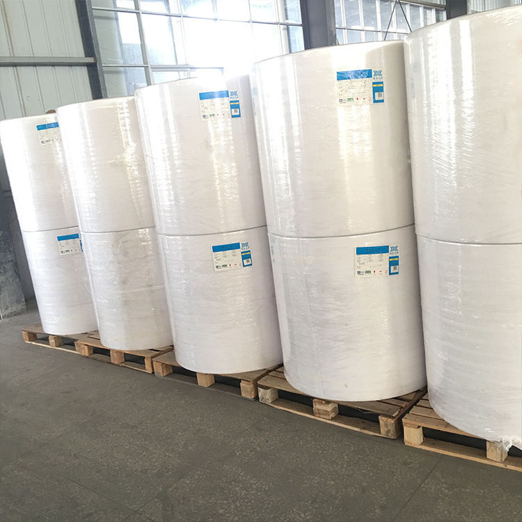 Factory customize wholesale 48g - 80g rollo de papel till paper thermal paper jumbo roll 65gsm