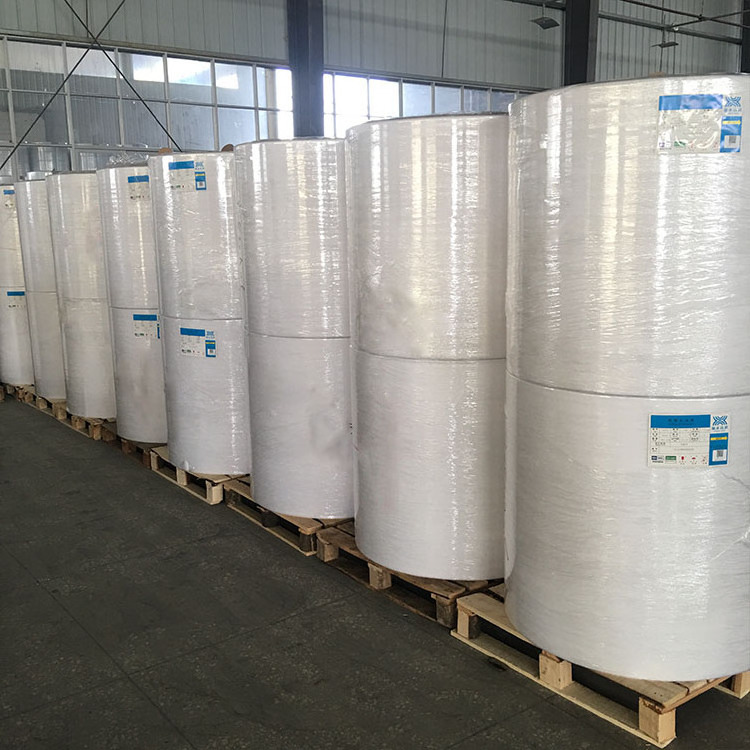 Factory customize wholesale 48g - 80g rollo de papel till paper thermal paper jumbo roll 65gsm