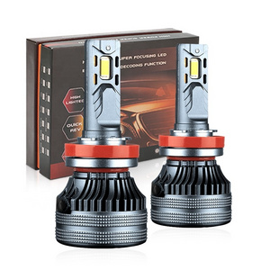 S20 Auto Lighting Systems Car Headlamp 3570 Chip Canbus H1 H3 H7 H9 H11 9005 9006 LED Headlight Bulb For Honda Accord