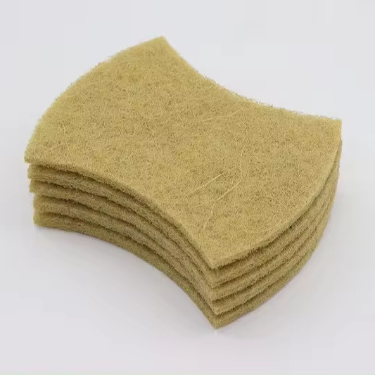 Heavy Duty Sisal Scouring Pad Household Dish Scrubber For Kitchen Cleaning Scrub Pads Sponge