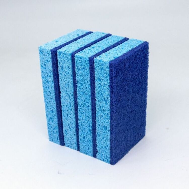 Household Non-scratch Dish washing Sponge Cellulose Sponge Scouring Pad For Kitchen