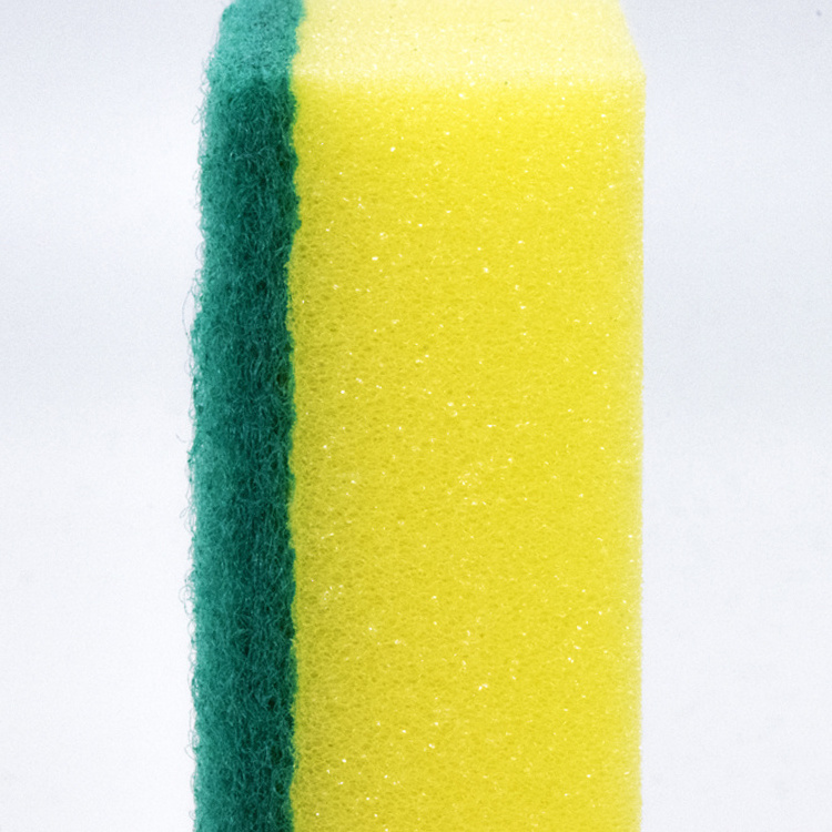 3 PCS Wholesale Good Quality Household Cleaning Kitchen Dish Wash Easy Scrubber PU Sponge