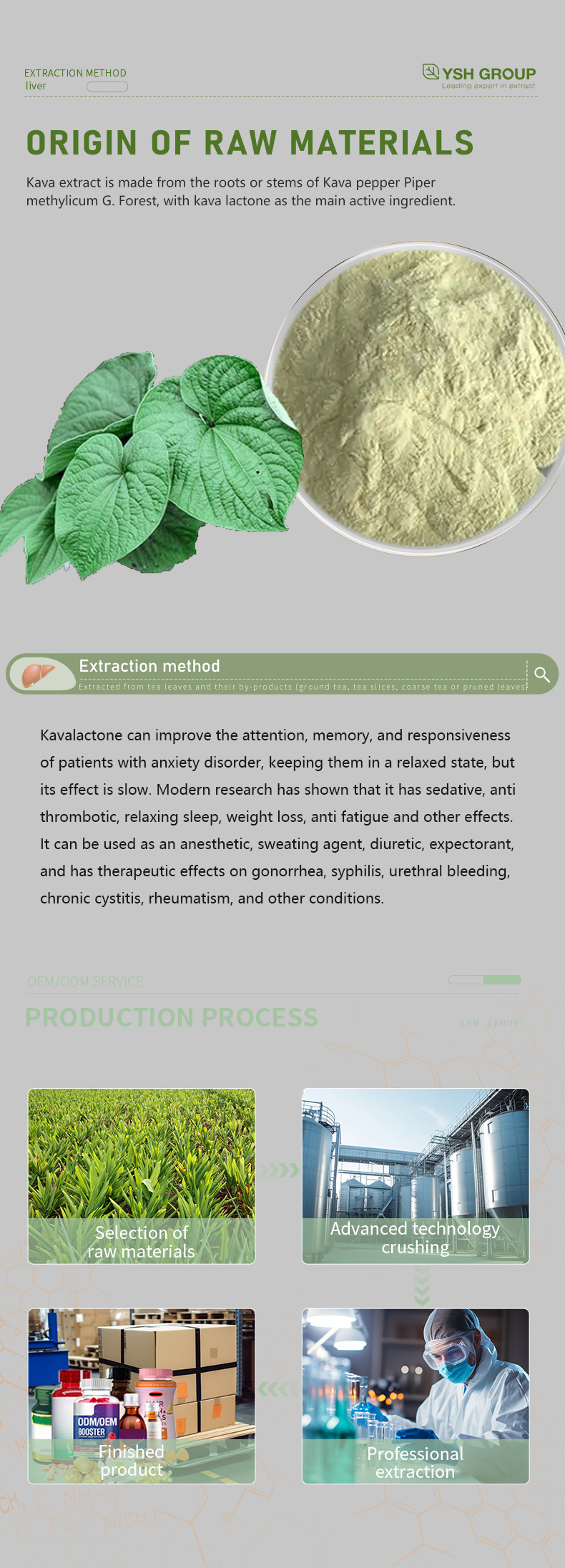 supply kava extract powder 30% kavalactones kavalactones 30% kava root extract kava extract