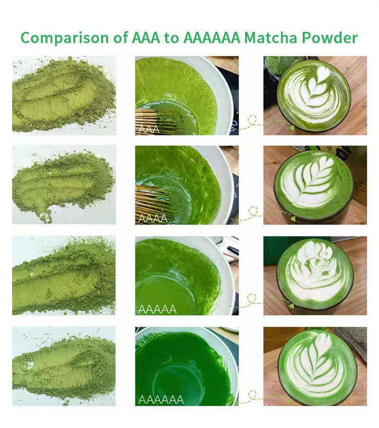 Private Label Instant  Green Teamatcha Powder Drinks Ceremonial Matcha Latte Green Tea