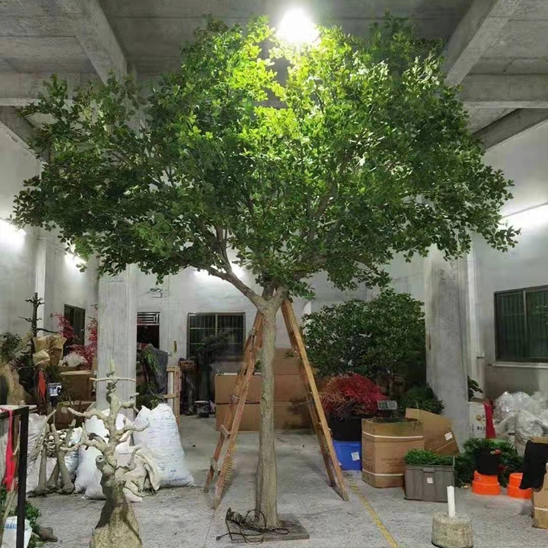 Customized Large Artificial Tree Outdoor Garden Decoration Big Tree Wedding Decoration Cherry Blossom Tree