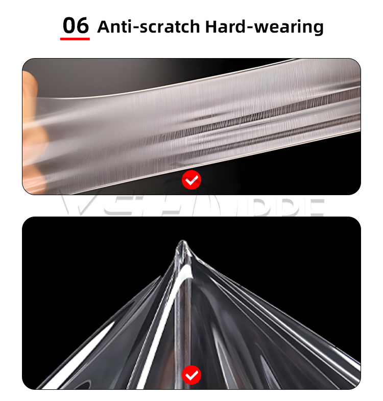 Anti scratch sand proof tpu car headlight ppf film variable transparency film ppf roll for sale