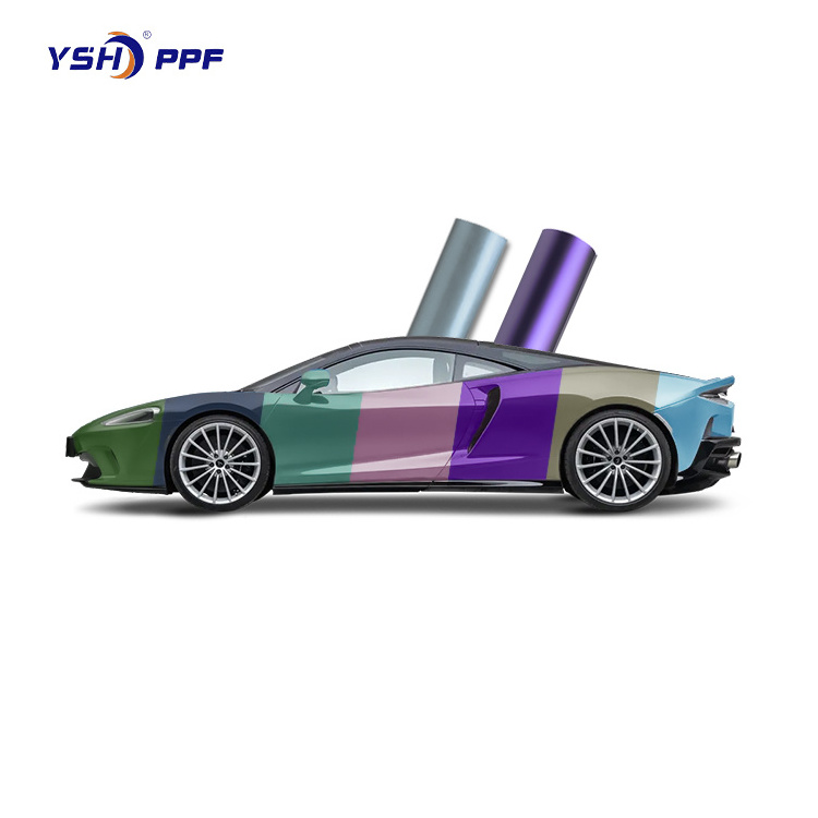 Car Wrap 1.52 * 18m Ultra Matte Black Film Auto High Gloss Color Automotive Green Car Wrap Vinyl Film